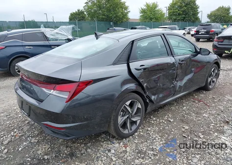 2023 Hyundai Elantra Sel из США, поврежденный, VIN 5NPLS4AG6PH102720